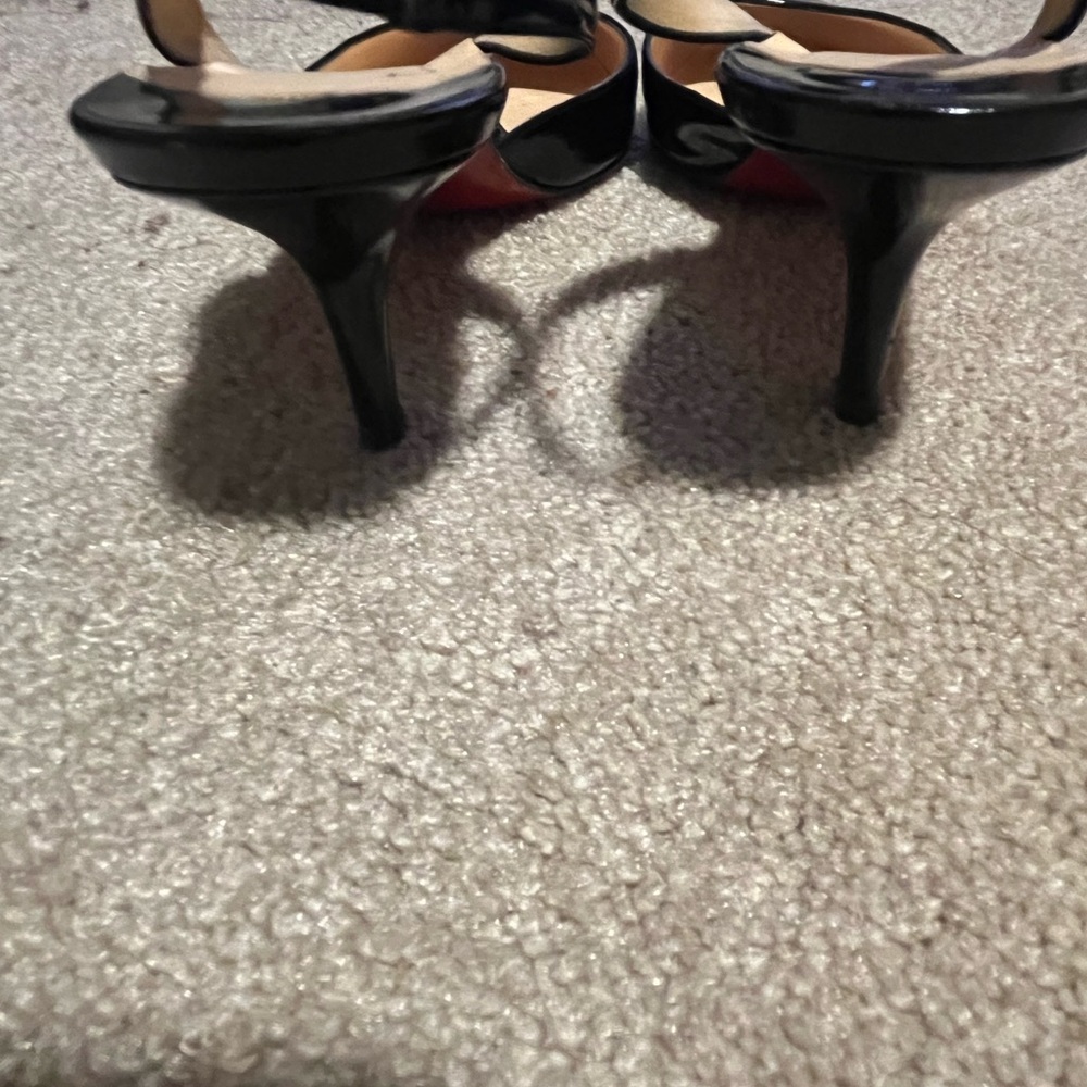 Christian Louboutin Black Patent Leather Heels - Picture 16 of 16